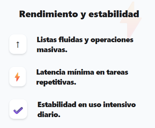 RENDIMIENTO